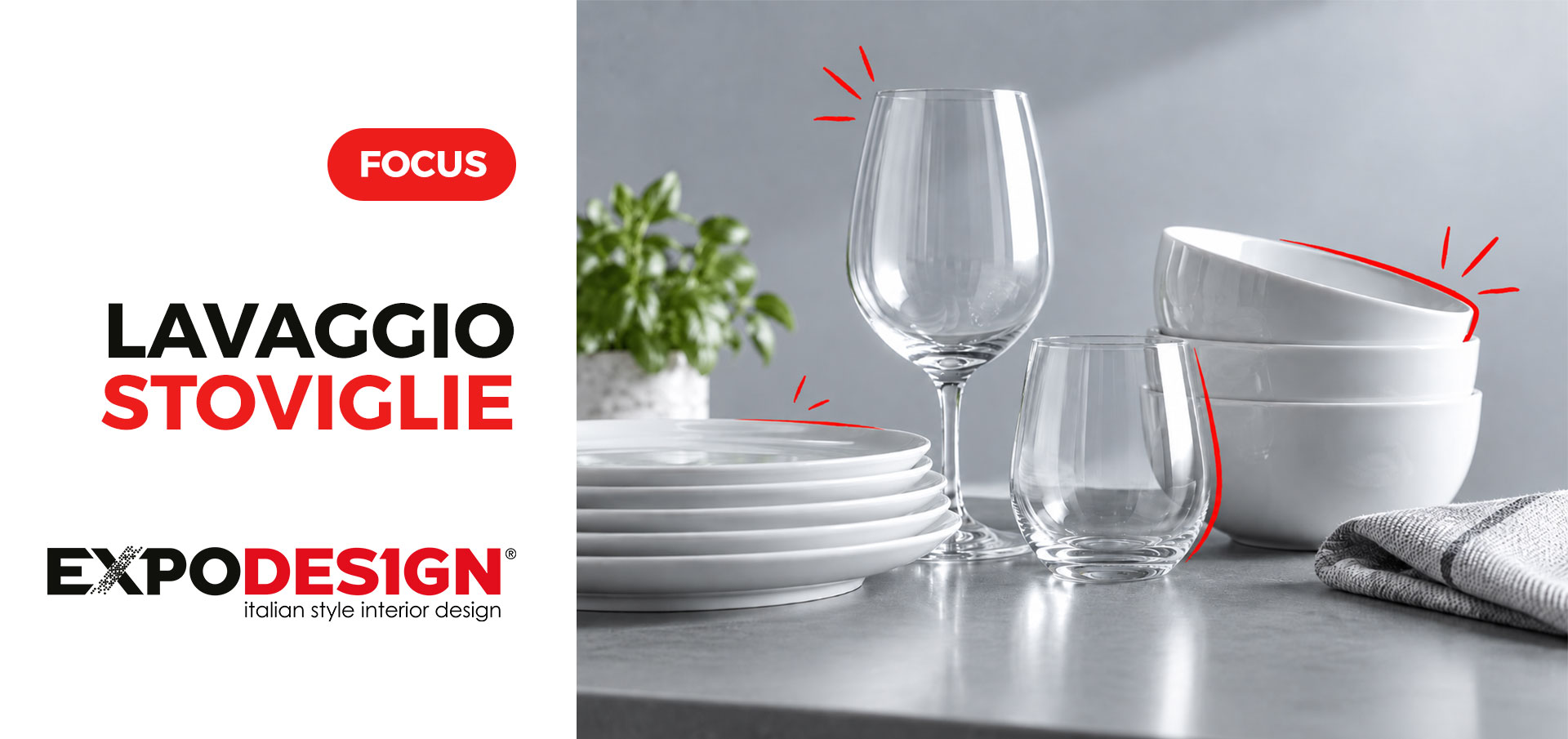 Focus Lavaggio Stoviglie